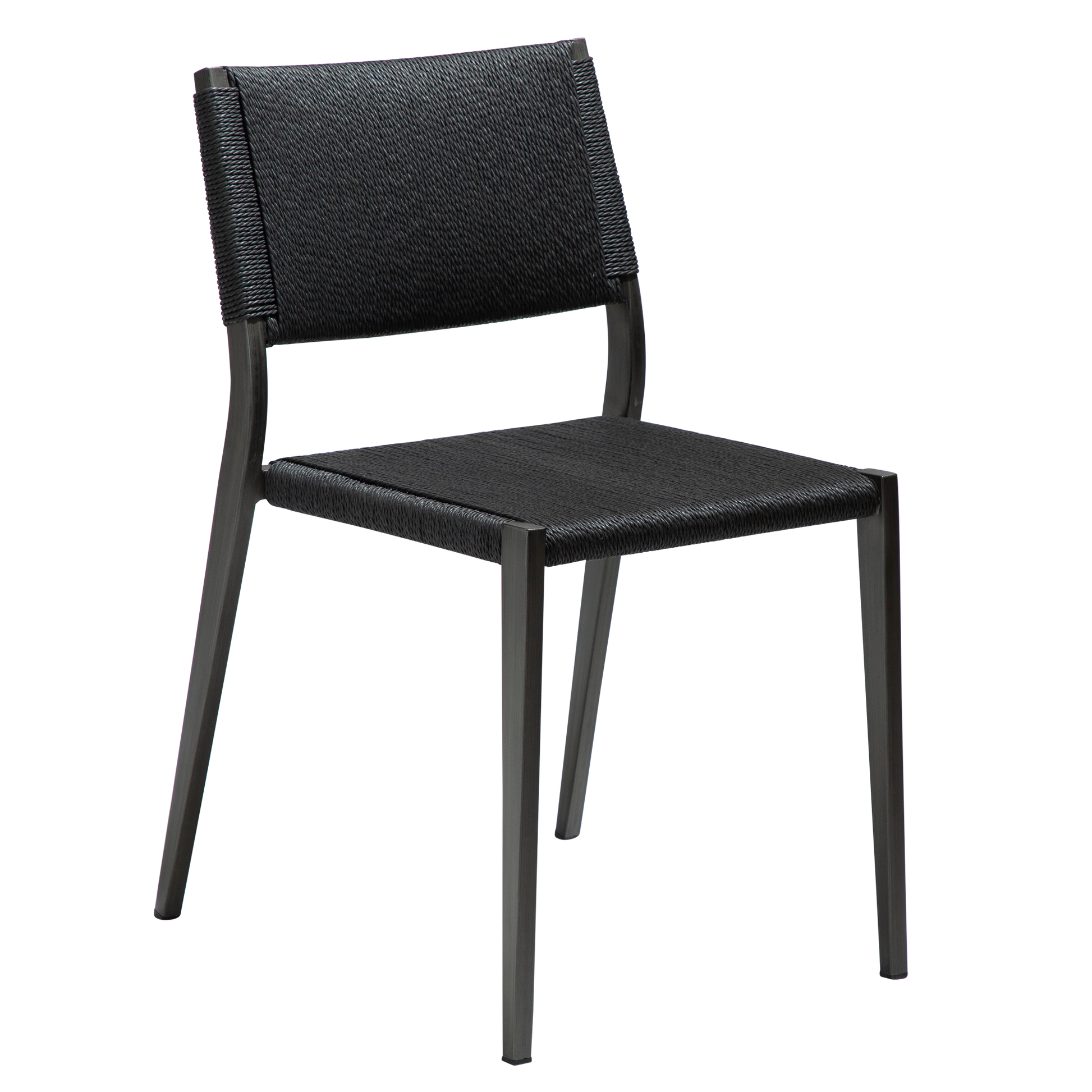 [var:Bezug=Schwarzer Papierdraht mit antiken Zinnbeinen] LOOP Stuhl