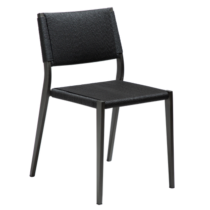 [var:Bezug=Schwarzer Papierdraht mit antiken Zinnbeinen] LOOP Stuhl