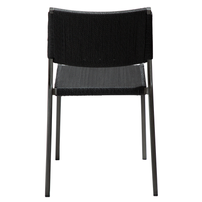 [var:Bezug=Schwarzer Papierdraht mit antiken Zinnbeinen] LOOP Stuhl