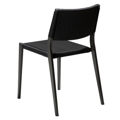 [var:Bezug=Schwarzer Papierdraht mit antiken Zinnbeinen] LOOP Stuhl