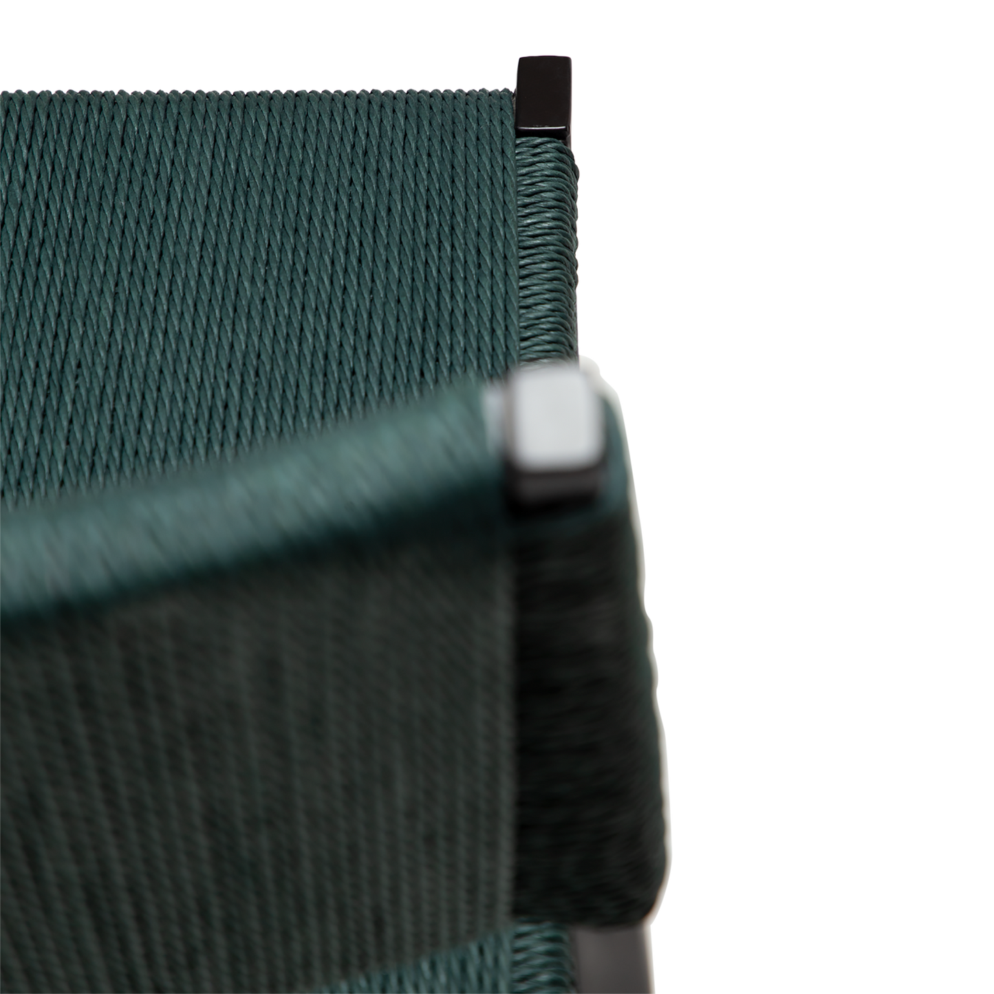 [var:Bezug=Grünes Giebel-Papierseil mit schwarzen Beinen] LOOP Stuhl