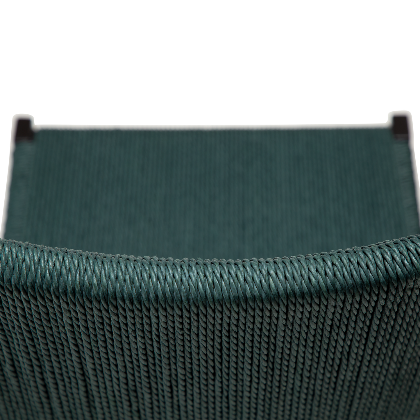 [var:Bezug=Grünes Giebel-Papierseil mit schwarzen Beinen] LOOP Stuhl