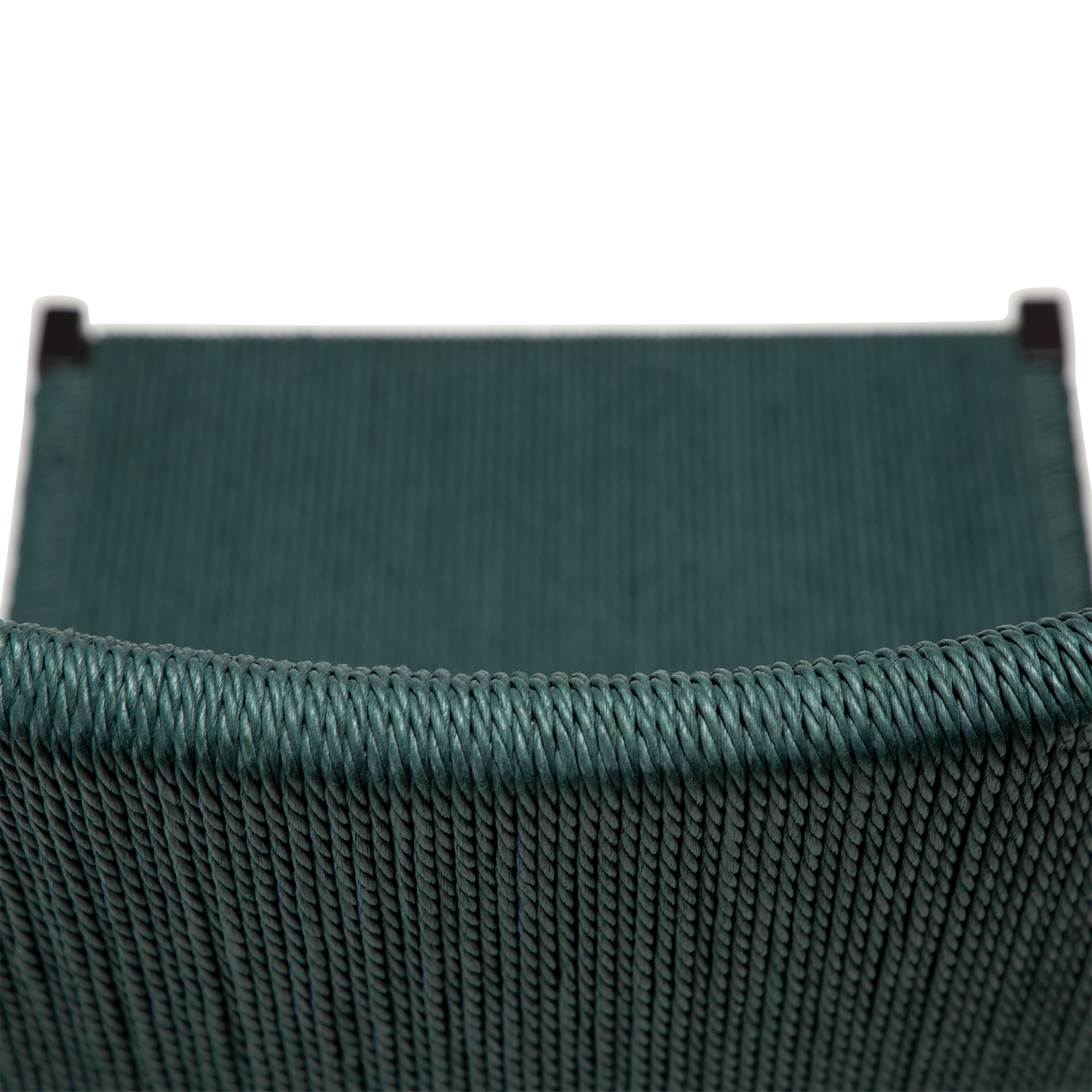 [var:Bezug=Grünes Giebel-Papierseil mit schwarzen Beinen] LOOP Stuhl