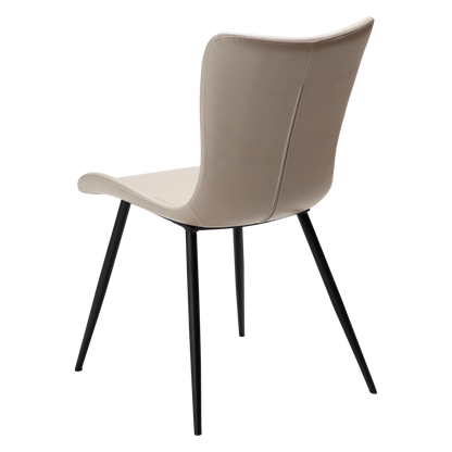 [var:Bezug=Kaschmir Kunstleder mit schwarzen Beinen] MEDUSA Stuhl