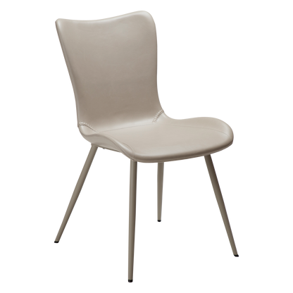 [var:Bezug=Kunstleder in Kaschmir mit Kaschmirbeinen] MEDUSA Stuhl