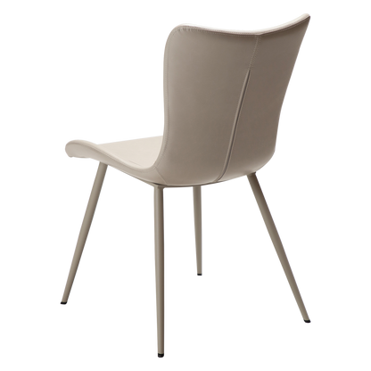 [var:Bezug=Kunstleder in Kaschmir mit Kaschmirbeinen] MEDUSA Stuhl