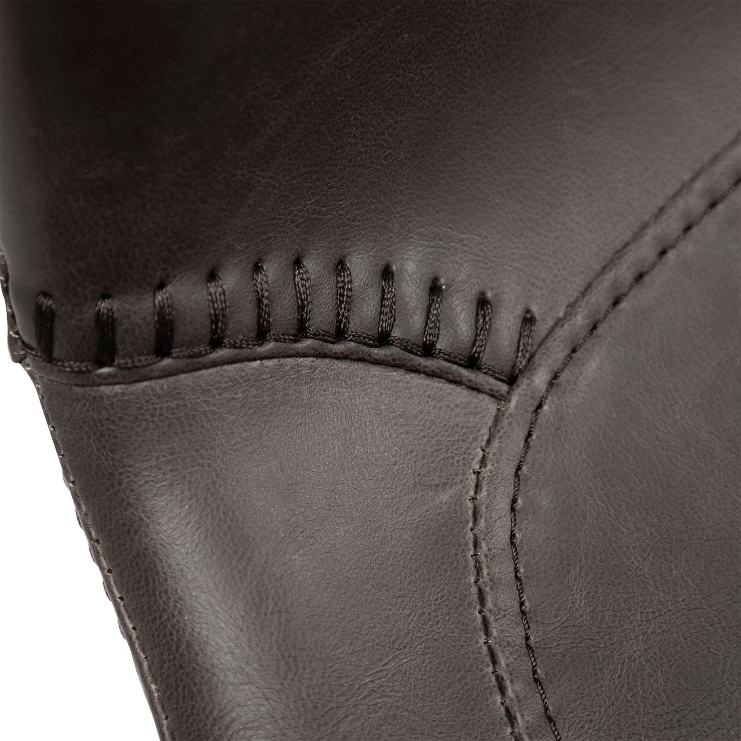 [var:Bezug=Vintage graues Kunstleder mit schwarzen Beinen] MEDUSA Stuhl