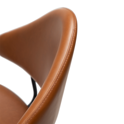 [var:Bezug=Vintage hellbraunes Kunstleder mit schwarzen Beinen] NAPOLEON Barhocker