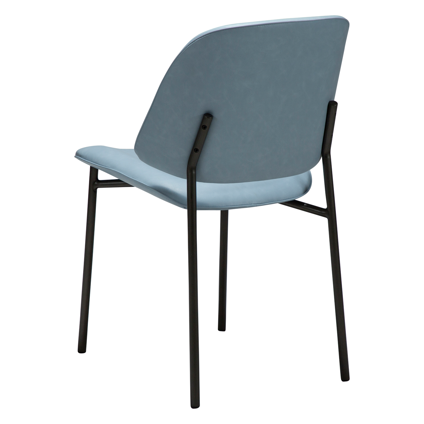 [var:Bezug=Blue Fog Kunstleder mit antiken Zinnbeinen] OHMY Stuhl