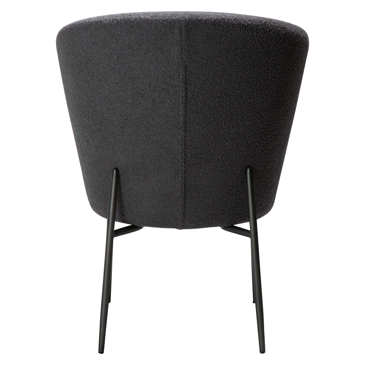 [var:Bezug=Stein RPES Bouclé mit antiken Zinnbeinen] ORBIT Stuhl