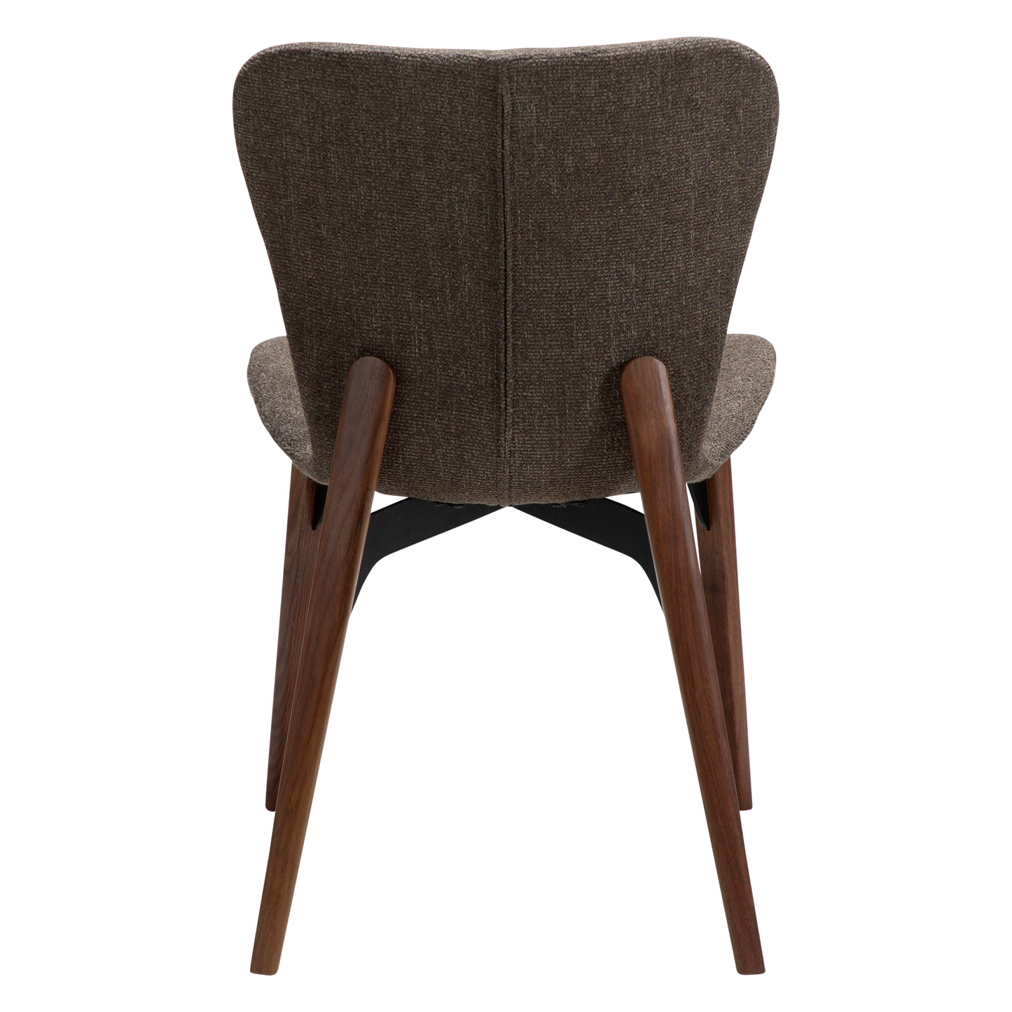 [var:Bezug=Majoranbrauner Bouclé-Stoff mit Walnussbeinen] PARAGON Stuhl