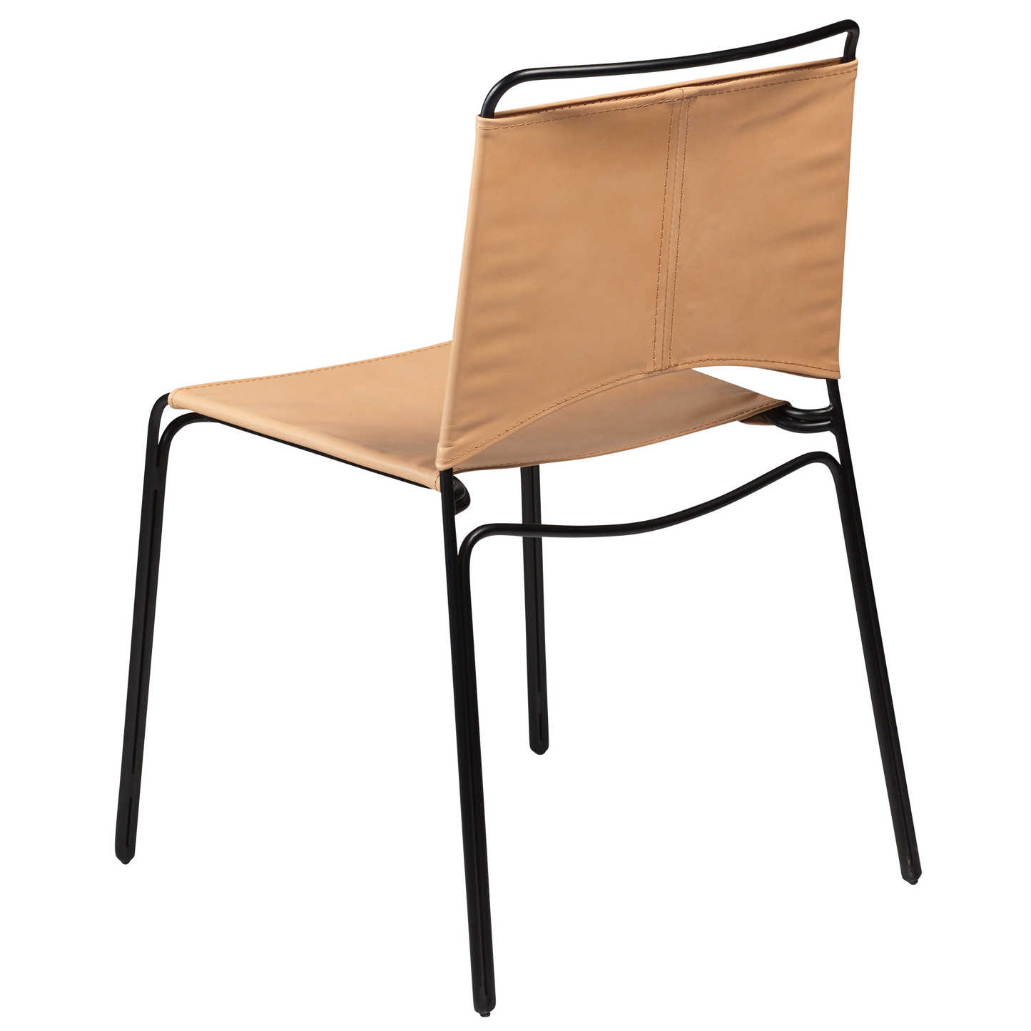 [var:Bezug=Tanleder mit schwarzen Beinen] PAZ Stuhl