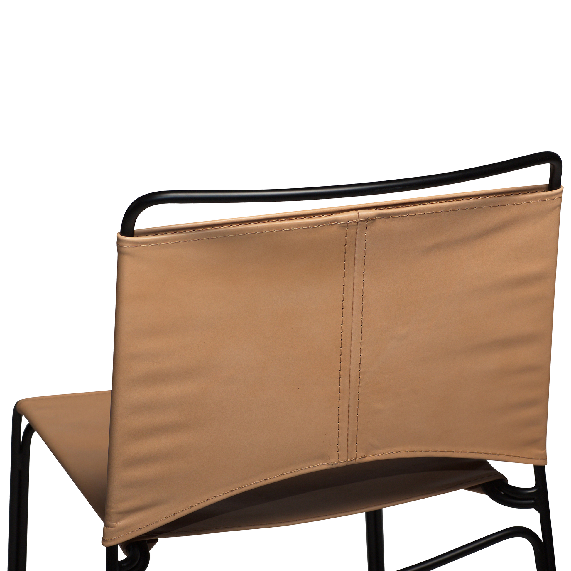 [var:Bezug=Tanleder mit schwarzen Beinen] PAZ Stuhl