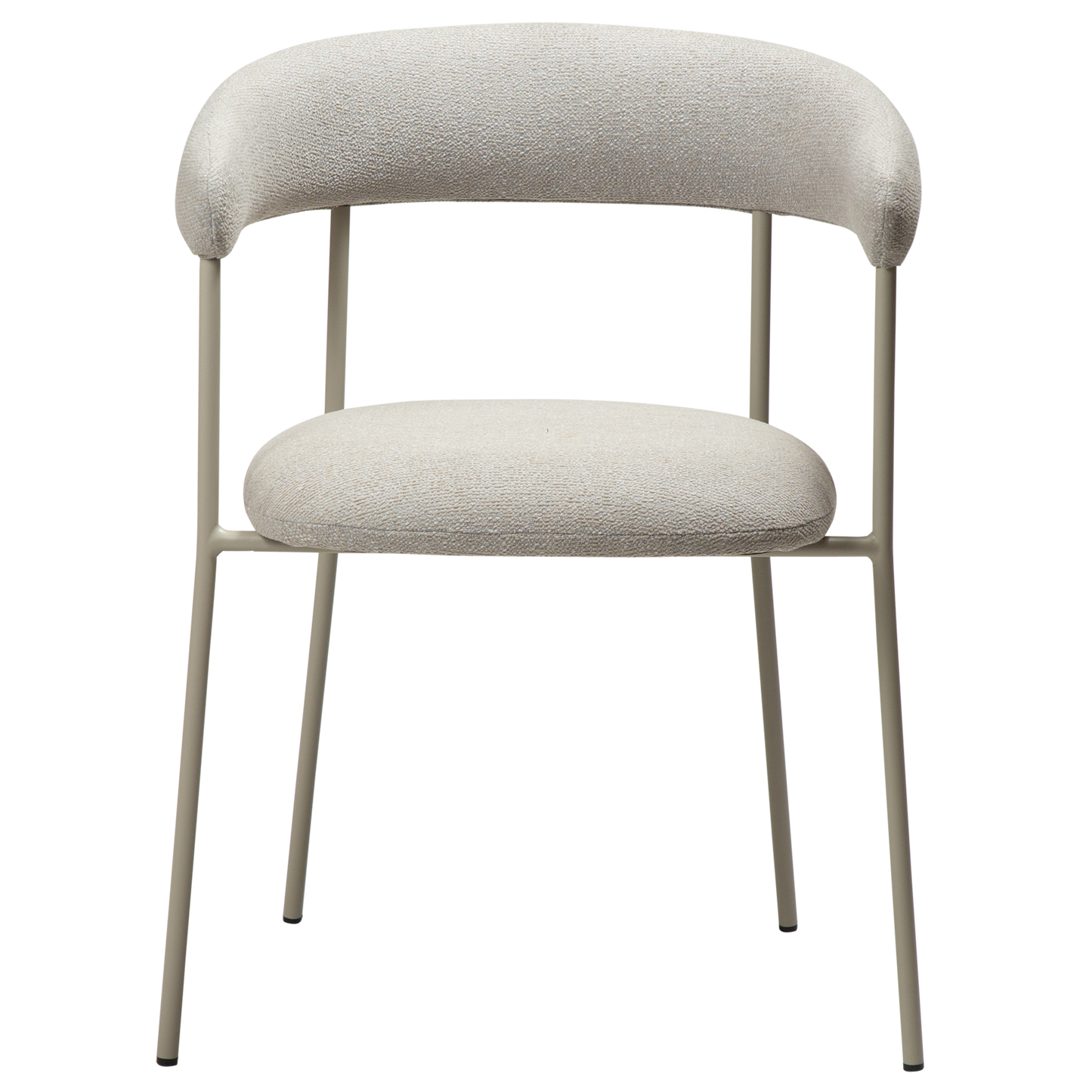 [var:Bezug=Kaschmir Bouclé-Stoff mit Kaschmir-Beinen] PLENTI Sessel