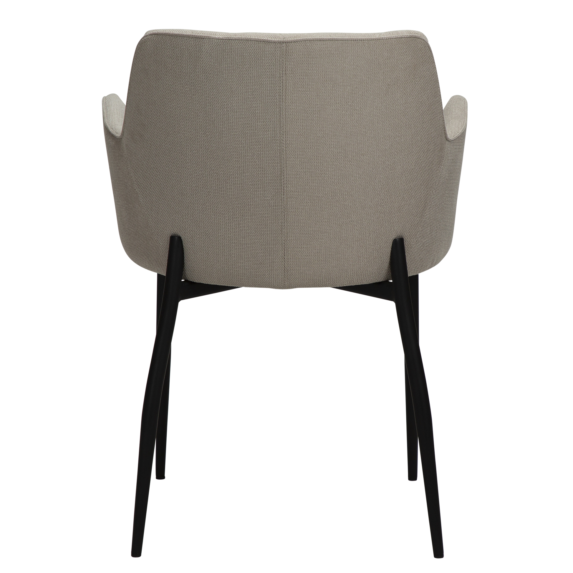 [var:Bezug=Wüstensandstoff mit schwarzen Beinen] ROMBO Sessel