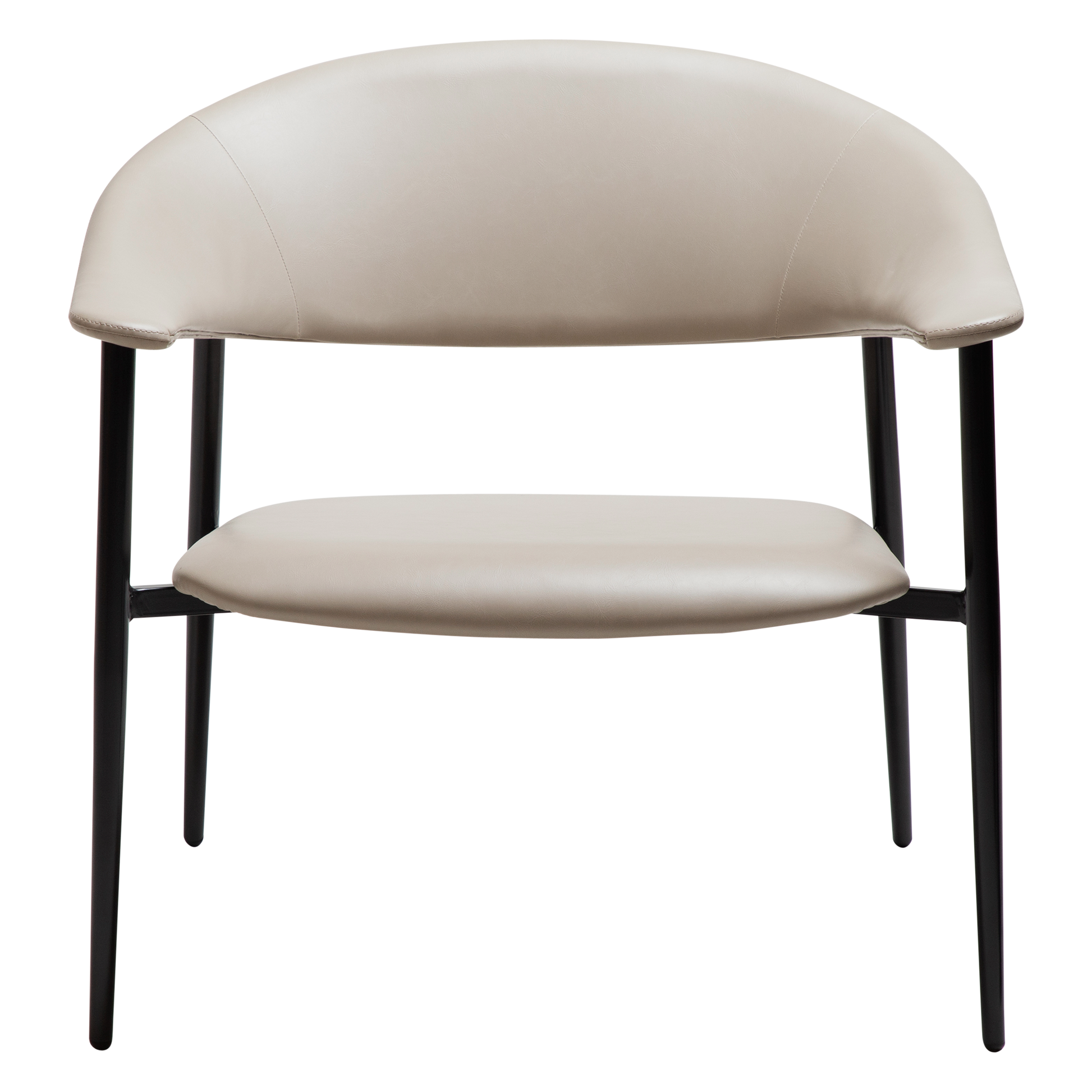 [var:Bezug=Kaschmir Kunstleder mit schwarzen Beinen] ROVER Loungesessel