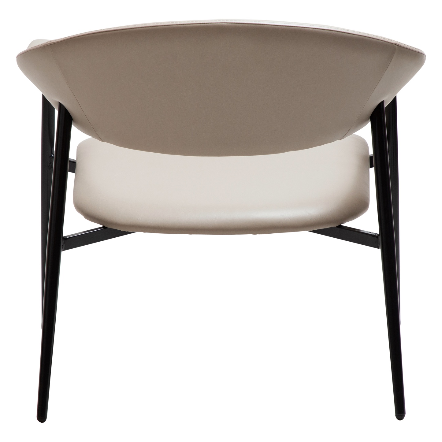 [var:Bezug=Kaschmir Kunstleder mit schwarzen Beinen] ROVER Loungesessel