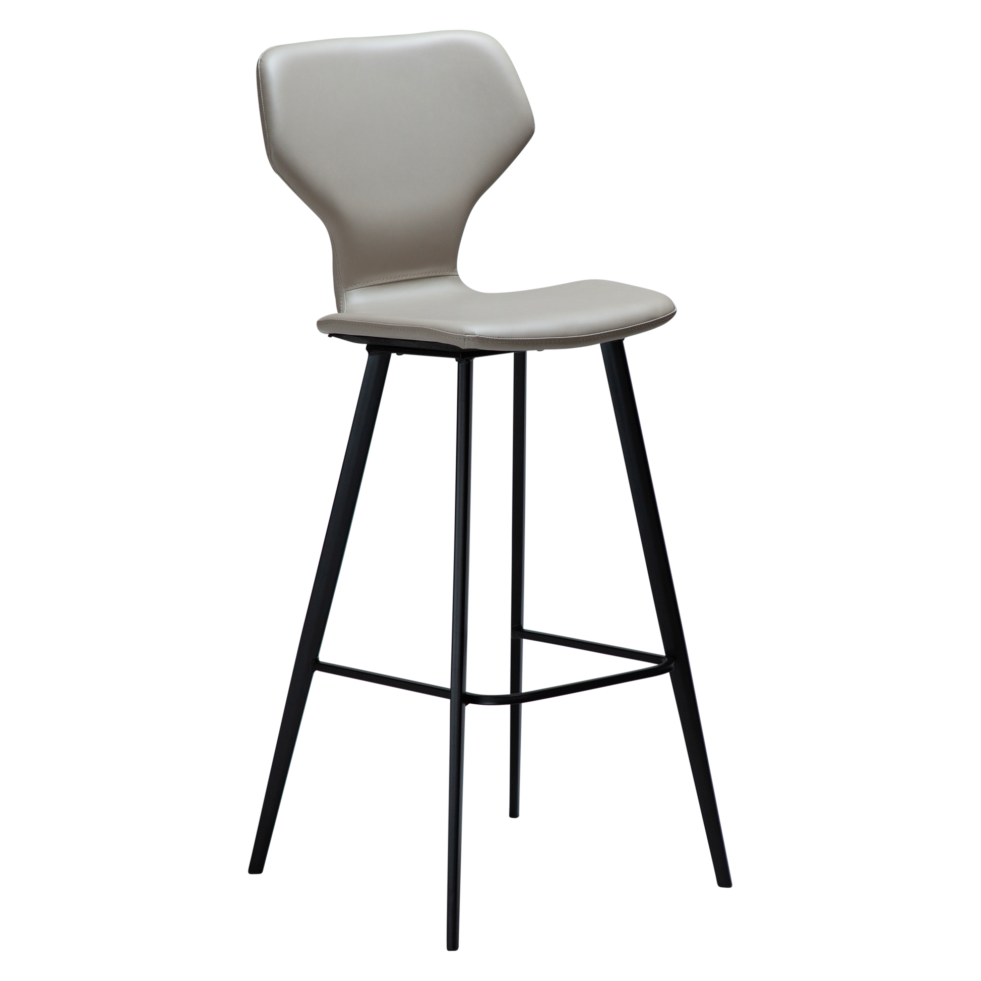 [var:Bezug=Kaschmir Kunstleder mit schwarzen Beinen] S.I.T Barhocker