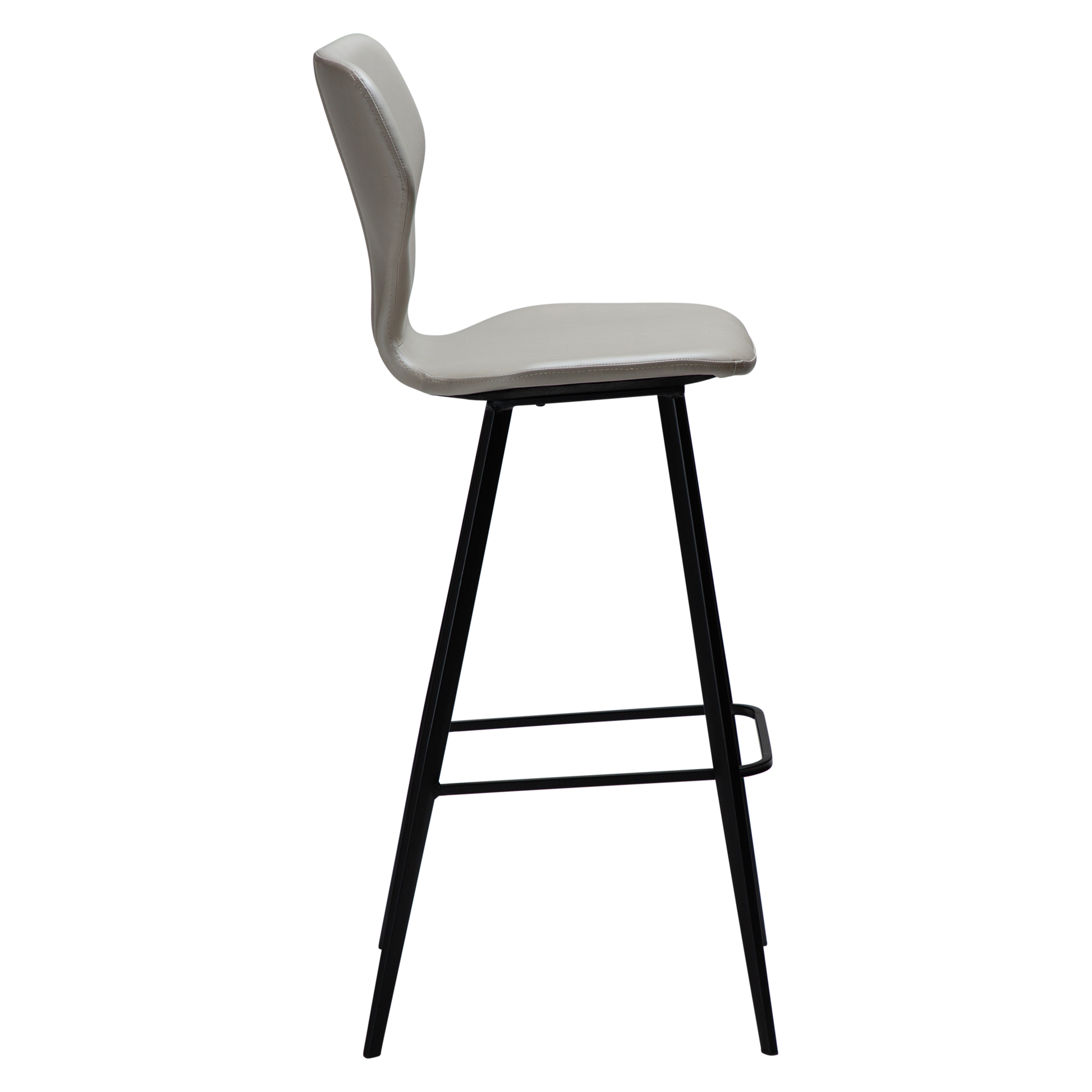 [var:Bezug=Kaschmir Kunstleder mit schwarzen Beinen] S.I.T Barhocker