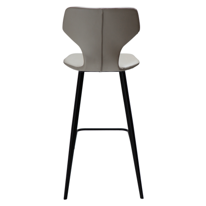 [var:Bezug=Kaschmir Kunstleder mit schwarzen Beinen] S.I.T Barhocker