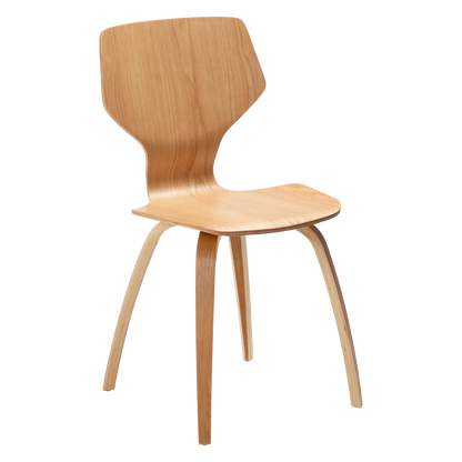 [var:Bezug=Eichenfurnier mit Eichenfurnierbeinen] S.I.T Stuhl