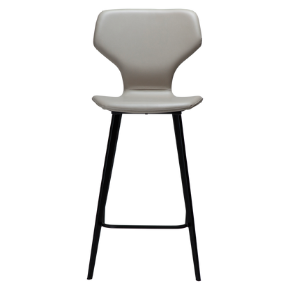 [var:Bezug=Kaschmir Kunstleder mit schwarzen Beinen] S.I.T Barhocker