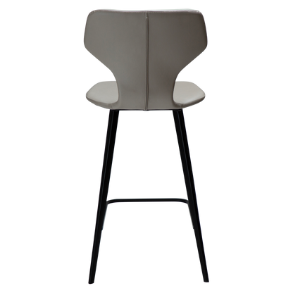 [var:Bezug=Kaschmir Kunstleder mit schwarzen Beinen] S.I.T Barhocker