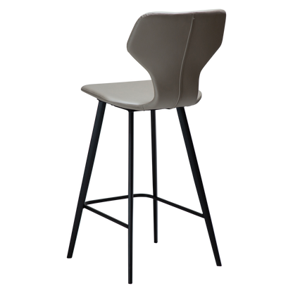 [var:Bezug=Kaschmir Kunstleder mit schwarzen Beinen] S.I.T Barhocker