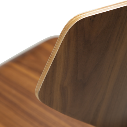 [var:Bezug=Walnussfurnier mit Walnussfurnierbeinen] S.I.T Barhocker