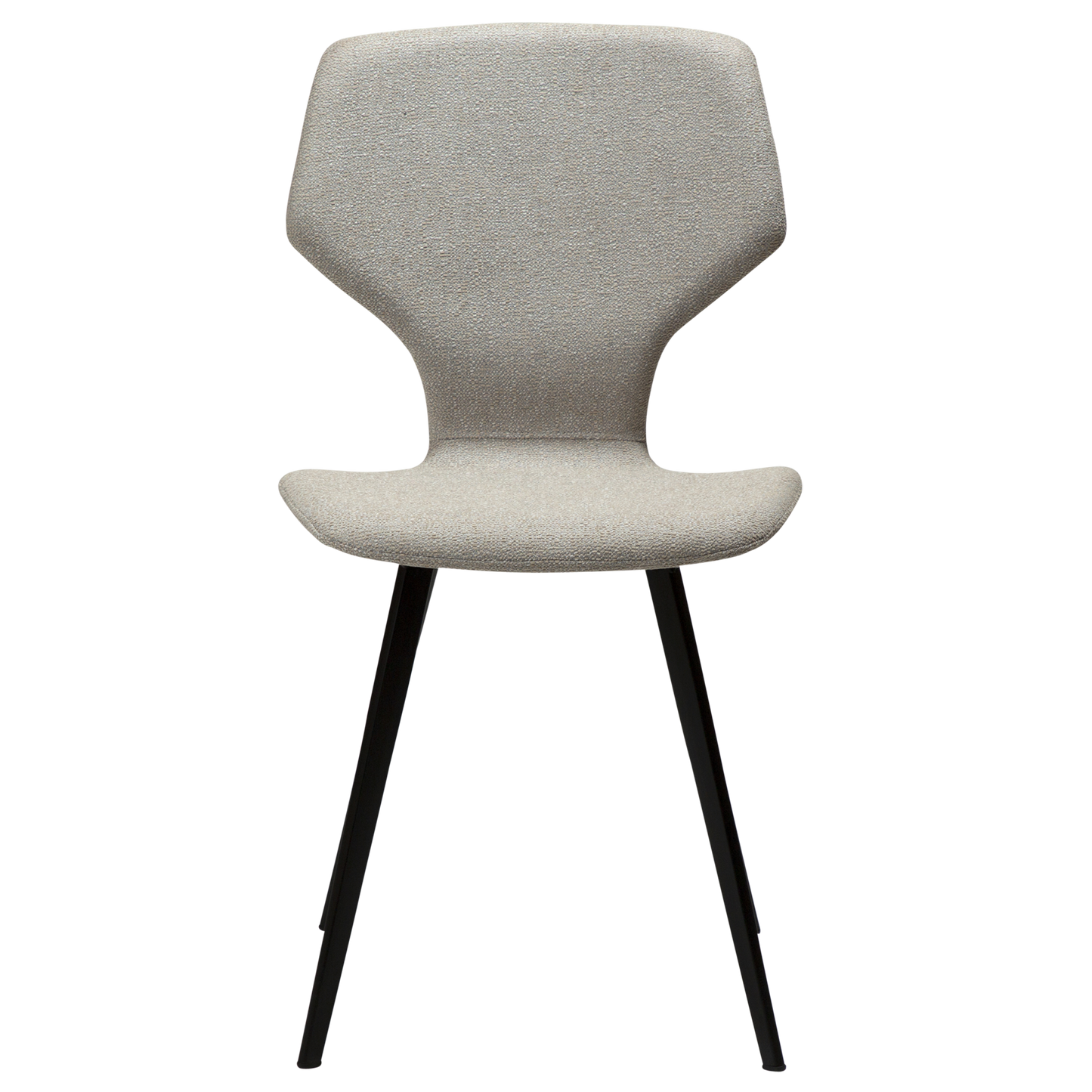 [var:Bezug=Kaschmir Bouclé-Gewebe mit schwarzen Beinen] S.I.T Stuhl