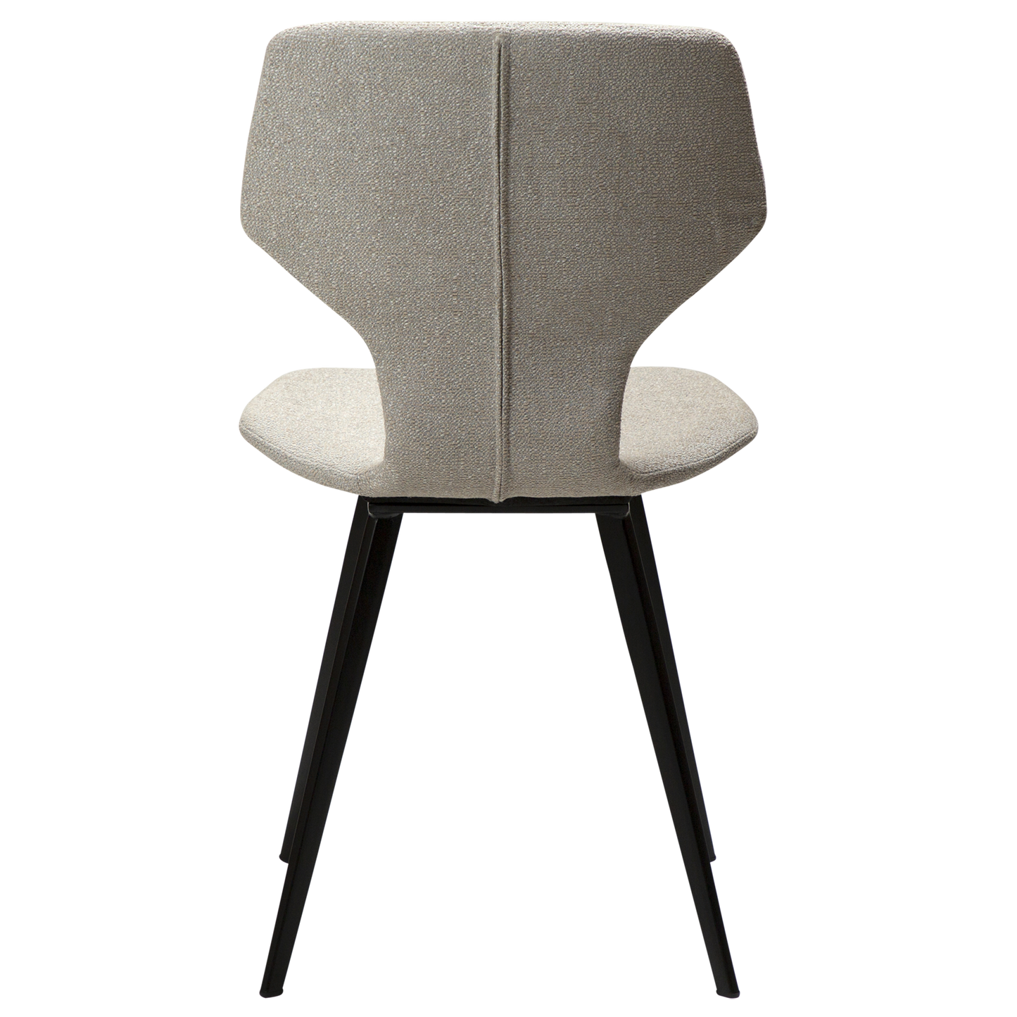 [var:Bezug=Kaschmir Bouclé-Gewebe mit schwarzen Beinen] S.I.T Stuhl