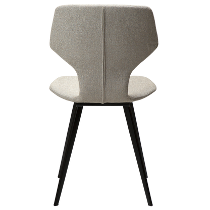 [var:Bezug=Kaschmir Bouclé-Gewebe mit schwarzen Beinen] S.I.T Stuhl