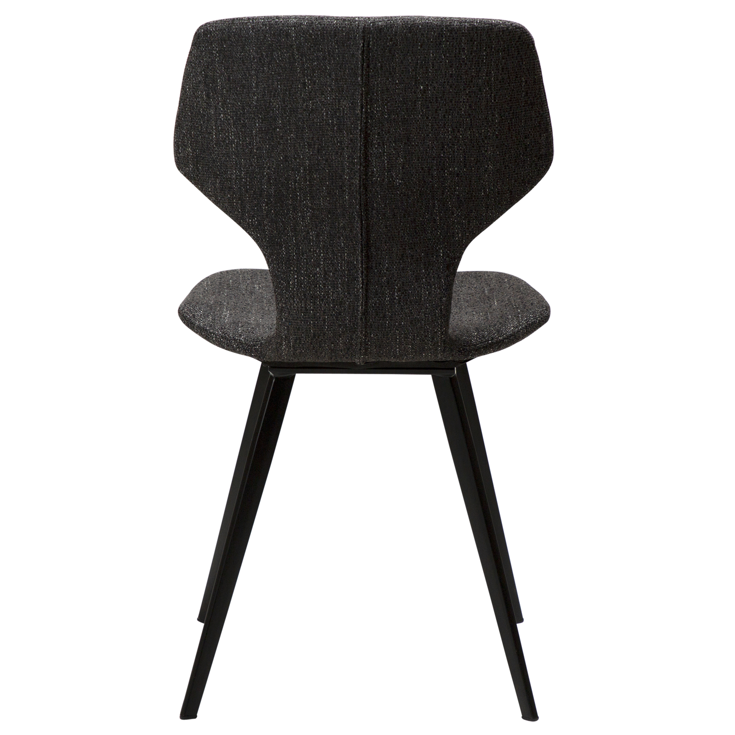 [var:Bezug=Raben schwarzes Bouclé-Gewebe mit schwarzen Beinen] S.I.T Stuhl