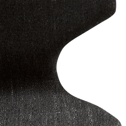 [var:Bezug=Raben schwarzes Bouclé-Gewebe mit schwarzen Beinen] S.I.T Stuhl