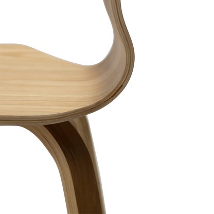 [var:Bezug=Eichenfurnier mit Eichenfurnierbeinen] S.I.T Barhocker