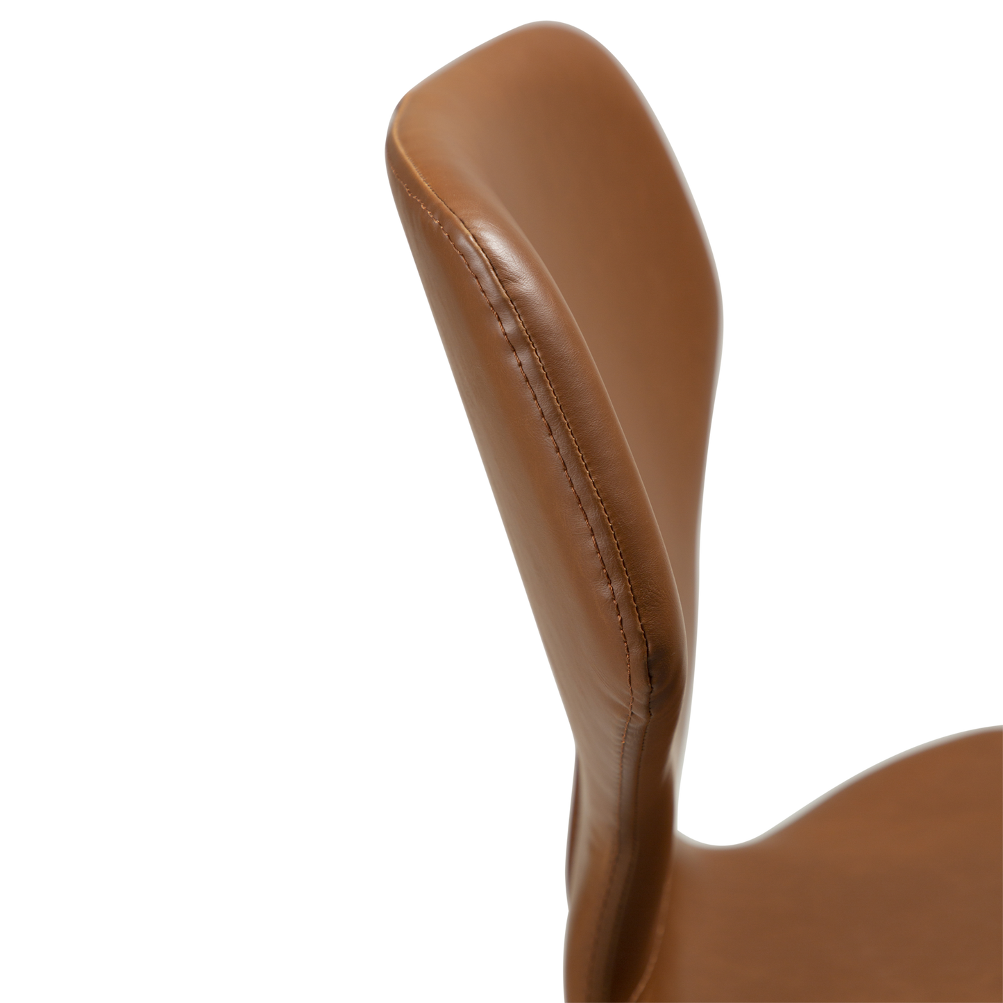 [var:Bezug=Vintage hellbraunes Kunstleder mit schwarzen Beinen] S.I.T Barhocker