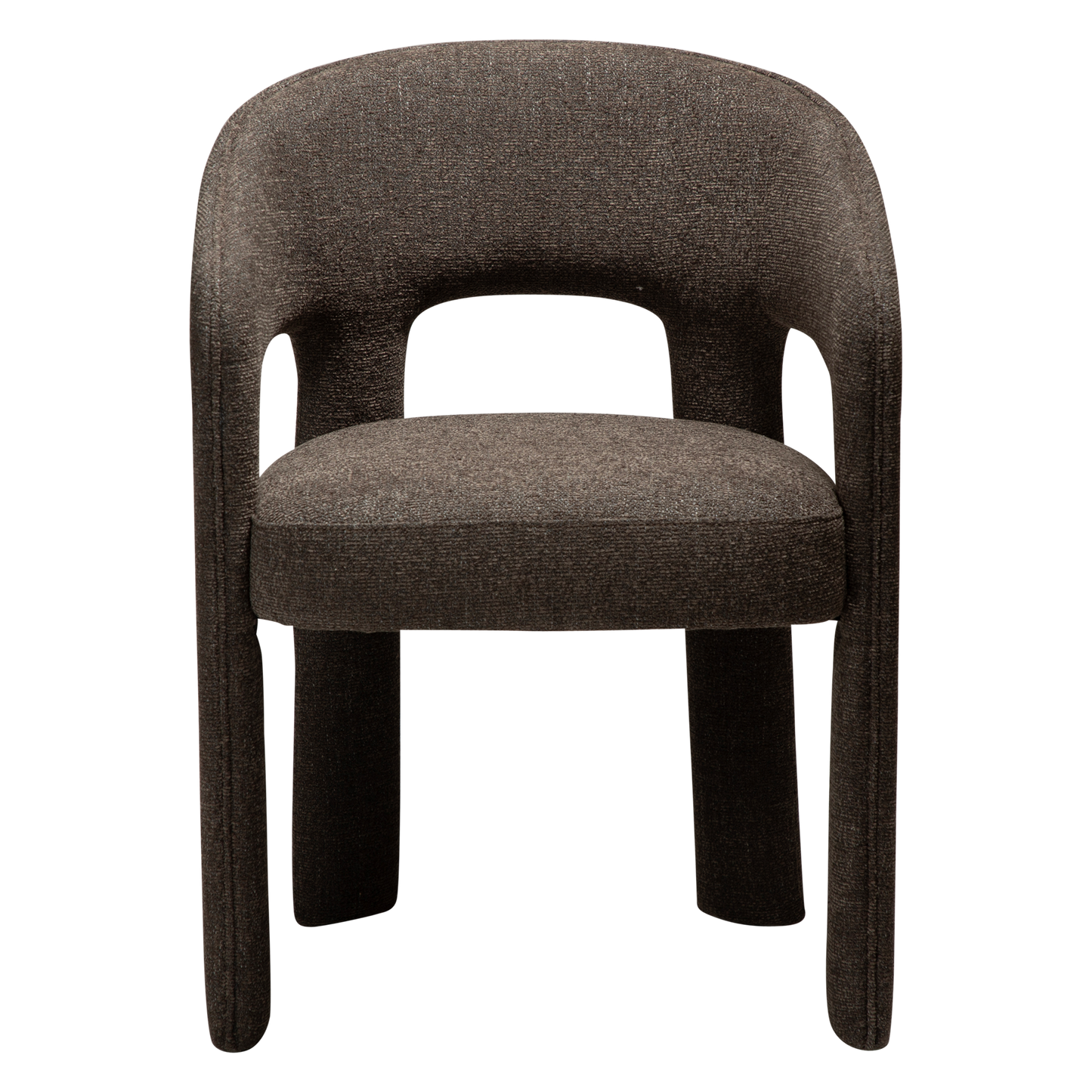 [var:Bezug=Helles braunes Bouclé-Gewebe] SPLENDOR Sessel