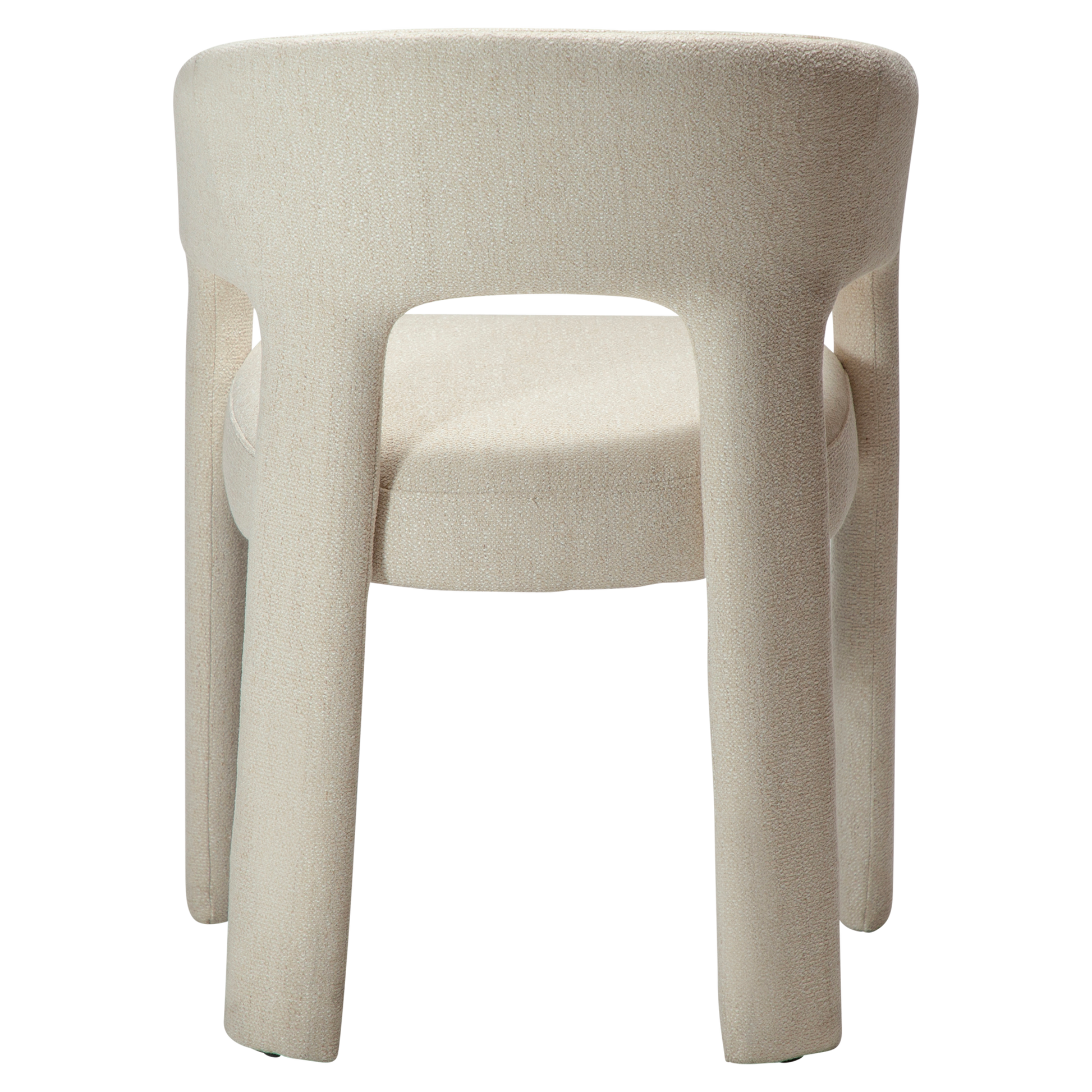 [var:Bezug=Einfaches beiges Bouclé-Gewebe] SPLENDOR Sessel