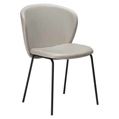 [var:Bezug=Kaschmir Kunstleder mit schwarzen Beinen] STAY Stuhl