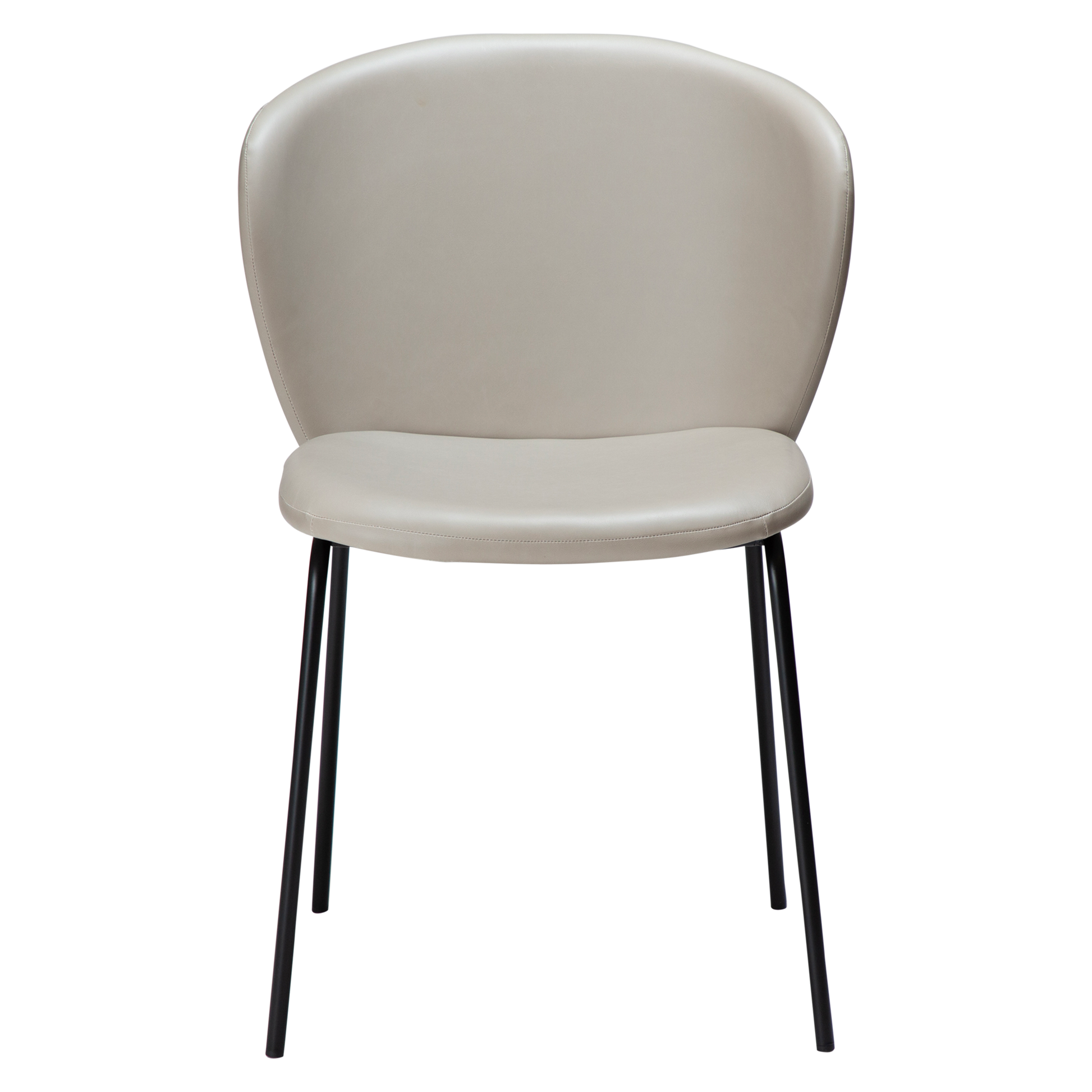 [var:Bezug=Kaschmir Kunstleder mit schwarzen Beinen] STAY Stuhl