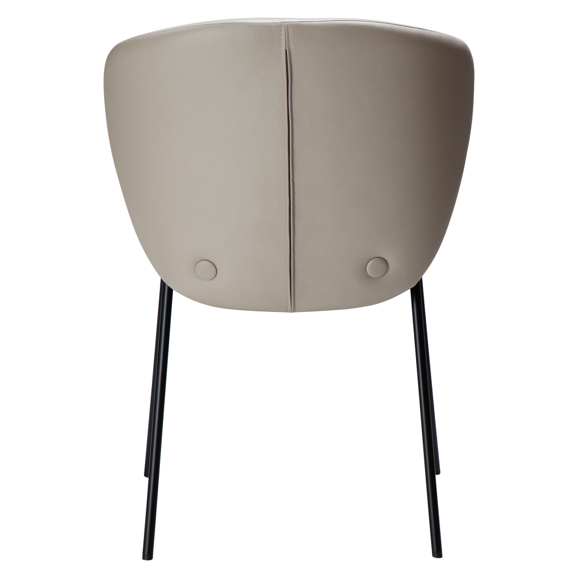 [var:Bezug=Kaschmir Kunstleder mit schwarzen Beinen] STAY Stuhl