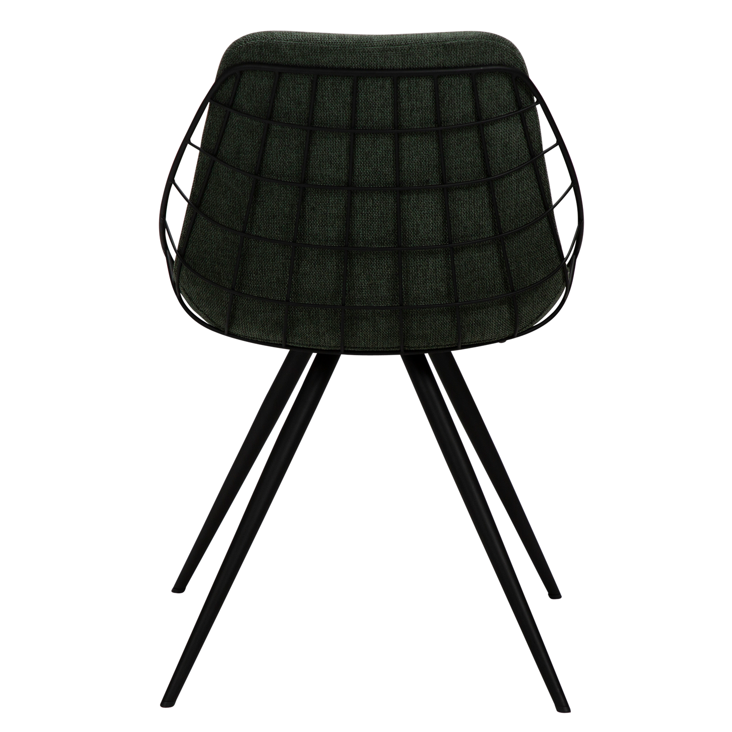 [var:Bezug=Salbeigrüner Stoff mit schwarzen Beinen] SWAY Stuhl