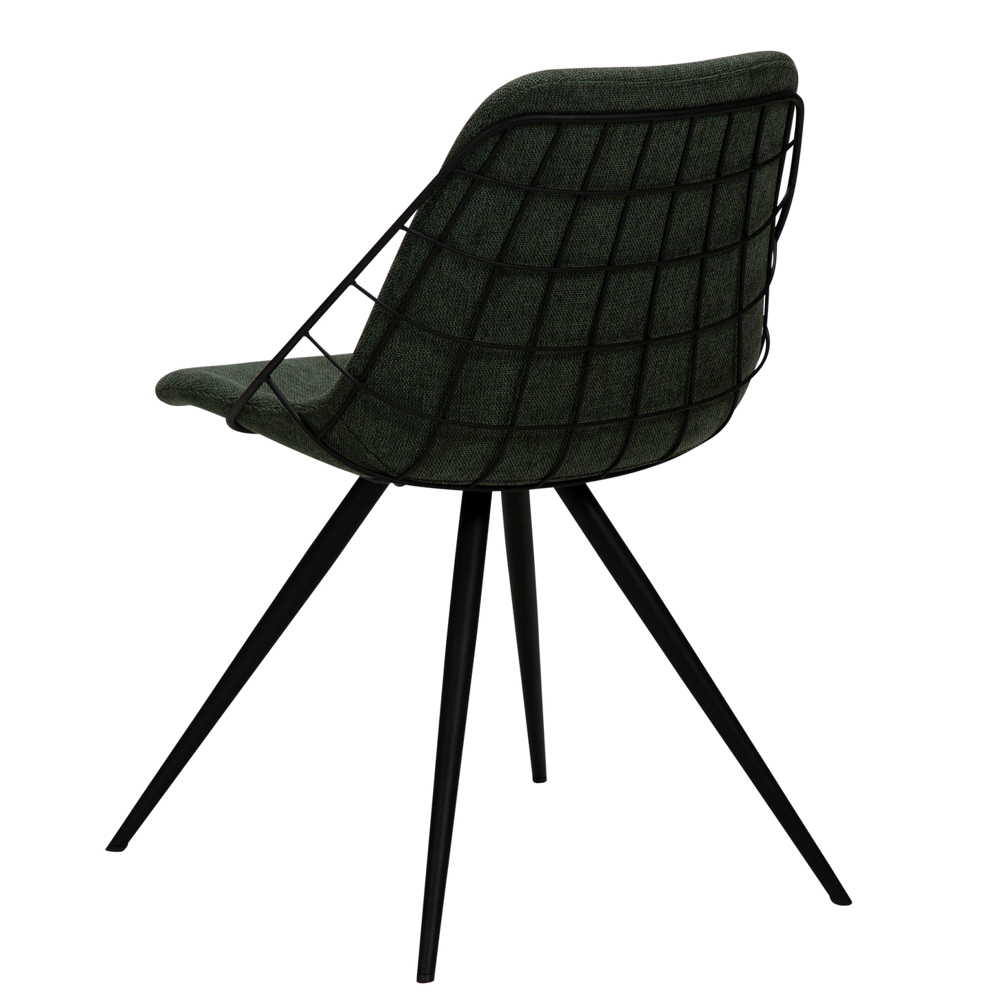 [var:Bezug=Salbeigrüner Stoff mit schwarzen Beinen] SWAY Stuhl