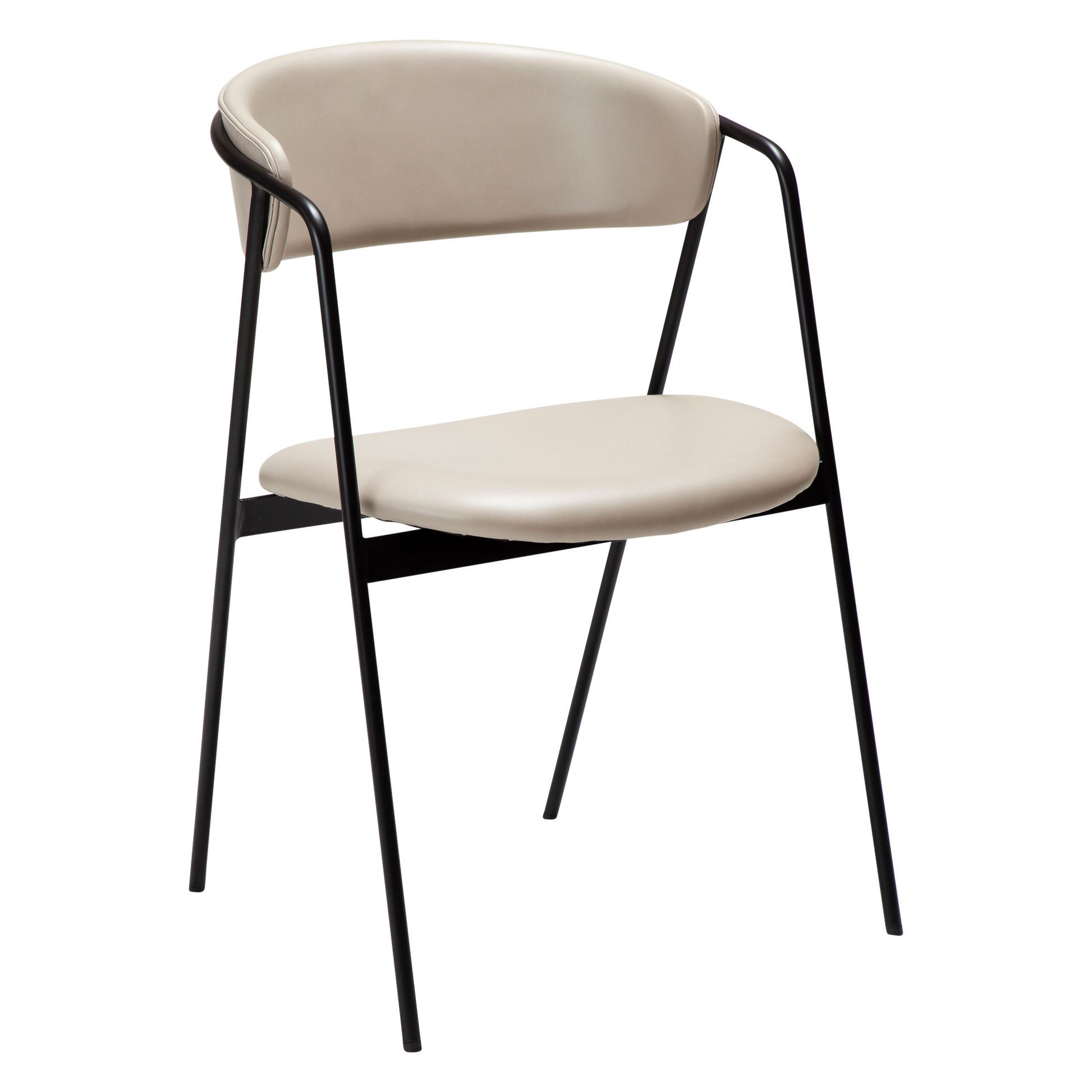 [var:Bezug=Kaschmir Kunstleder mit schwarzen Beinen] SWELL Stuhl