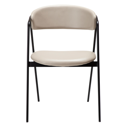 [var:Bezug=Kaschmir Kunstleder mit schwarzen Beinen] SWELL Stuhl