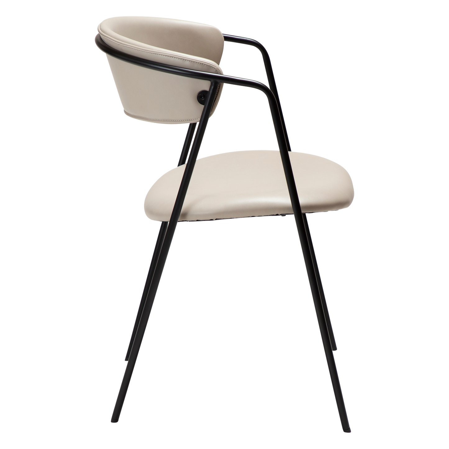 [var:Bezug=Kaschmir Kunstleder mit schwarzen Beinen] SWELL Stuhl