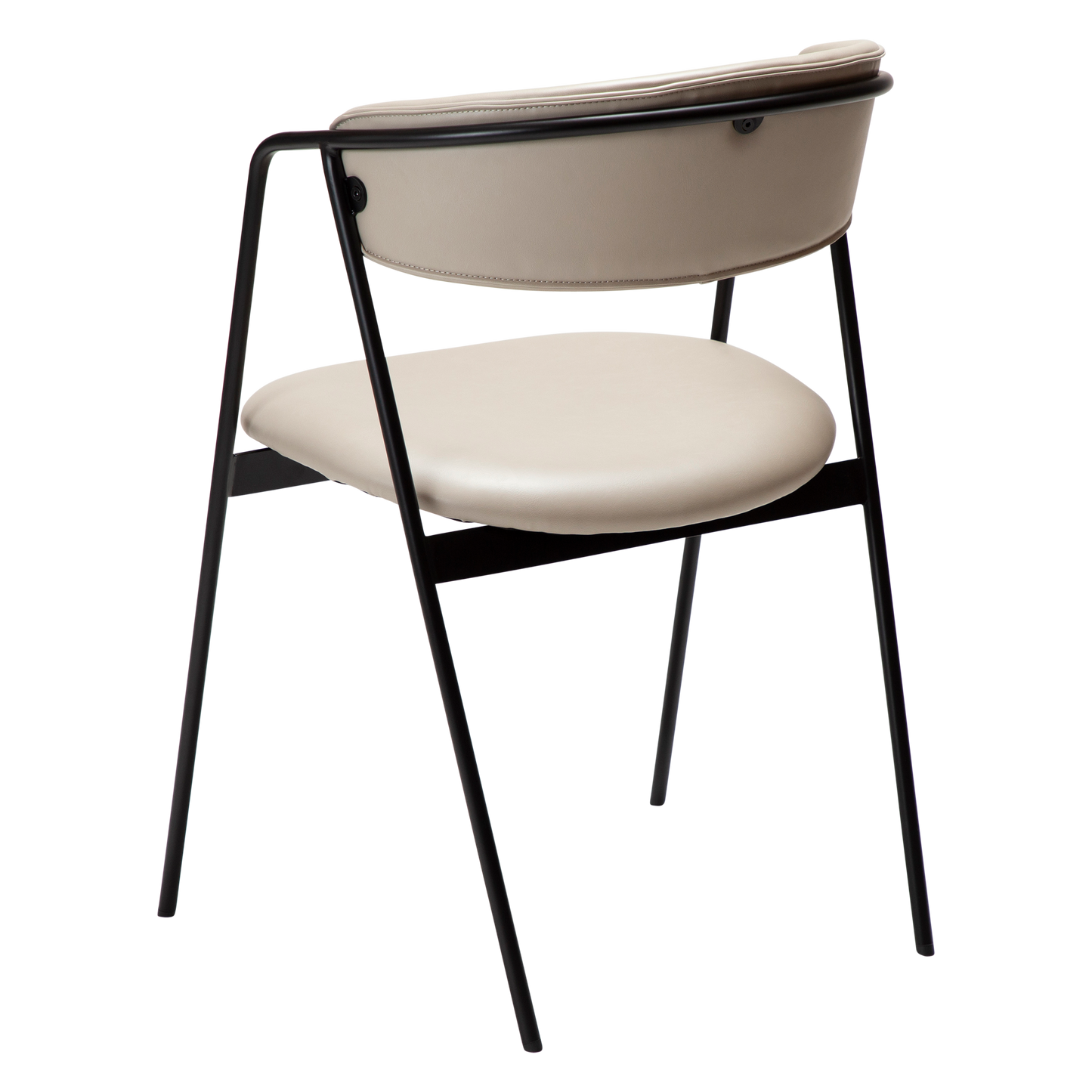 [var:Bezug=Kaschmir Kunstleder mit schwarzen Beinen] SWELL Stuhl