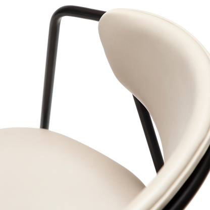 [var:Bezug=Kaschmir Kunstleder mit schwarzen Beinen] SWELL Stuhl