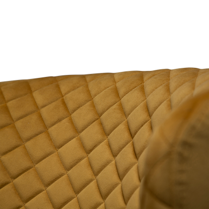 [var:Bezug=Bronzefarbenes Samt mit schwarz gebeizten Eichenbeinen] VETRO Stuhl