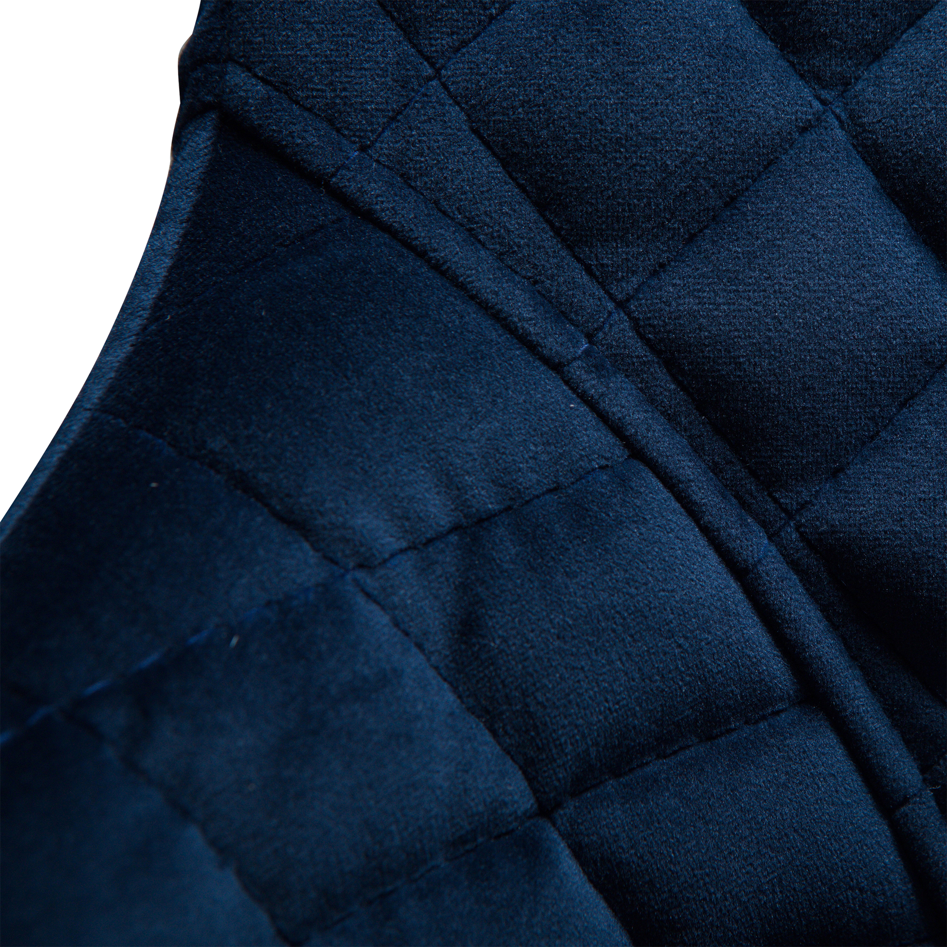 [var:Bezug=Mitternachtsblaues Samt mit Eichenbeinen] VETRO Stuhl